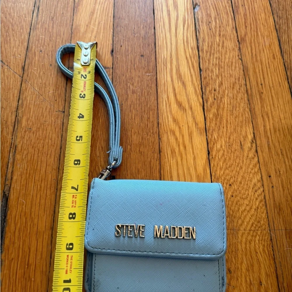 Steve Madden Powder Blue Wristlet Wallet
